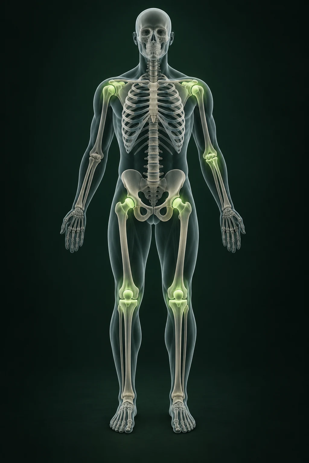 Visualización anatómica del sistema musculoesquelético